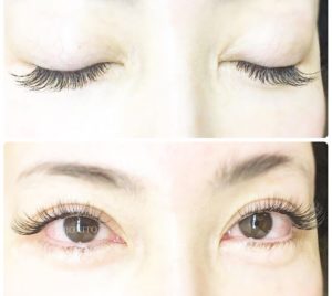 イベントの多い夏はまつ毛エクステで乗り切りましょう！夏のカラーエクステが可愛いです。