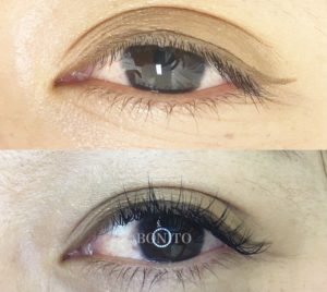 BONITOのまつ毛エクステは、ゴージャスからナチュラルまで演出できます。