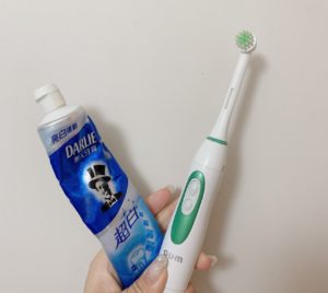 感動！電動歯ブラシでつるつるな歯へ！