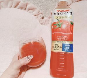 美味しいトマトジュースで紫外線対策！