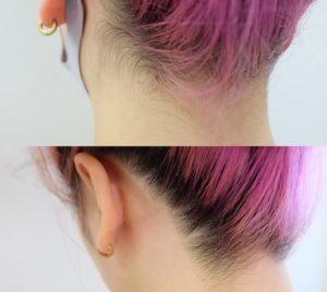 うなじワックスで後ろ姿美人へ