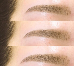 眉毛をきちんと整えるだけで清潔感が増します。