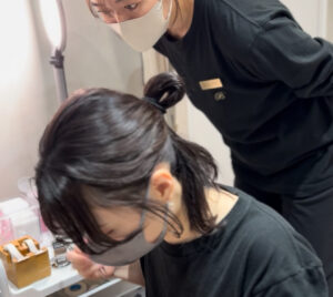 大注目のLEDまつ毛エクステの研修and検証